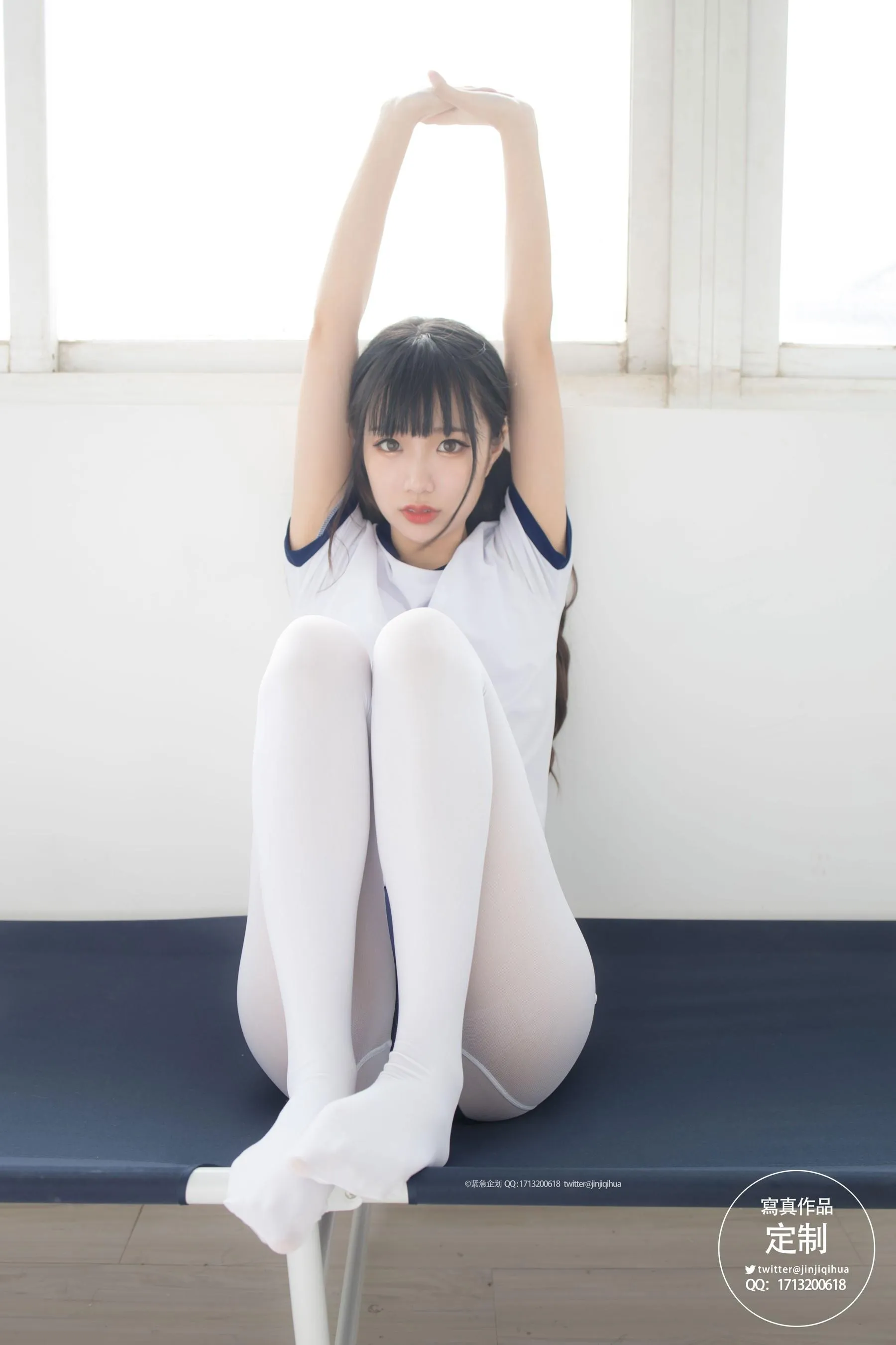 紧急企划 – NO.04 一只喵喵梓 白丝体操服 [70P]插图